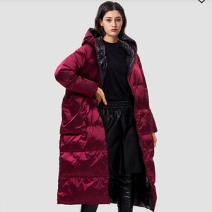 NWT Nap lightweight quilted shell feather down coat